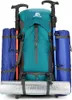 70L Wanderrucksack Wasserabweisender Produktbild-Vorschau 4