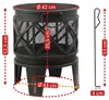 Cesta para barbacoa "Plum" de BBQ-Toro, diámetro 42 cm, Vista previa de la imagen del producto 3