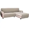 Topchances L Shape Sofa Covers, vodoodpudivý protiskluzový Náhled obrázku produktu 6
