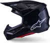 Casco SUPERTECH S-M7 SOLID, ALPINESTARS (nero, taglia M) Anteprima dell’immagine prodotto 6