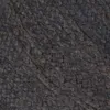vidaXL Teppich Handgefertigt Jute Rund 240 cm Dunkelgrau Produktbild-Vorschau 4
