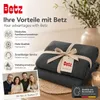 Betz Fleecedecke 2 Stück 130x170 cm 180g/m² – Wohndecke & Produktbild-Vorschau 8