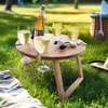 ORION Mango Tavolino da picnic ø 39,5 cm, legno ORION Anteprima dell’immagine prodotto 2
