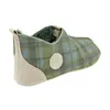 Vanuba - Damen Hausschuhe Oxford Tartan Lammfell Leder Produktbild-Vorschau 2
