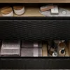 Waschtischunterschrank 120cm in Eiche mit schwarz Produktbild-Vorschau 3