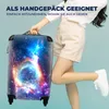 MuchoWow® Koffer Handgepäck Trolley Rollkoffer Kleine Produktbild-Vorschau 4