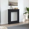 vidaXL Obudowa kominka czarna 75x20x87,5 cm materiał Podgląd zdjęcia produktu 3