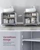 VASAGLE Waschbeckenunterschrank, Badezimmerschrank mit 2 Produktbild-Vorschau 5