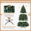 COSTWAY 210 cm Künstlicher Weihnachtsbaum mit 1198 Produktbild-Vorschau 7