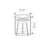 Schutzhülle transparent runder Grill,ca.70x90 Produktbild-Vorschau 2