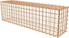 Rostige Gabione 100 cm x 30 cm x 20 cm (L x H x T), Produktbild-Vorschau 2
