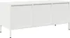 vidaXL TV-Schrank Weiß 101,5x39x43,5 cm Kaltgewalzter Stahl Produktbild-Vorschau 7
