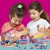 Barbie Bricks Big Set Malibu HBF32 440el. Anteprima dell’immagine prodotto 3