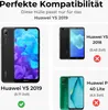 Handytasche für Huawei Y5 2019 Blumen Flip Cover Buchhülle Produktbild-Vorschau 2