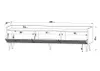 Albello TV-Lowboard Adenis RTV-Sideboard mit geriffelten Produktbild-Vorschau 4