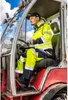 Hi-Vis Softshell-Arbeitsjacke mit Kapuze, Gelb, Größe XXL Produktbild-Vorschau 18