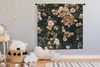 MuchoWow® Wandteppich Wandbehang Rosen - Strauch - Braun - Produktbild-Vorschau 3