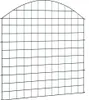 vidaXL Set di recinzione da giardino Convex 77,5x78,5 cm Anteprima dell’immagine prodotto 2