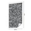 10m VLIES TAPETE Rolle Schiefer Stein Mauer Illusion Produktbild-Vorschau 4