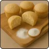 Bambusfaser Mehl 1 kg | Feines Pflanzenfaserprodukt Produktbild-Vorschau 3