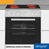 Exquisit EHE 156-2.1 U-Set Einbau-Herd Glaskeramikkochfeld Produktbild-Vorschau 5