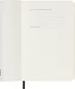 An open notebook with lines for writing and a reward note. Produktbild-Vorschau