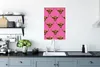 MuchoWow® Poster Schottisches Hochlandrind - Muster - Rosa Produktbild-Vorschau 3
