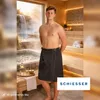 SCHIESSER Saunakilt Turin Herren | Einfarbig | 100% Produktbild-Vorschau 3