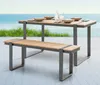 riess-ambiente Moderne Outdoor Sitzbank TAMPA LOUNGE 125cm Produktbild-Vorschau 1