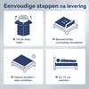Matras 90x200, 26 cm dik, met geïntegreerde toplaag, 7-zone Productafbeelding-voorbeeld 7