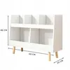 Kinderbuchregal, skandinavischer Stil, 60 cm hoch Produktbild-Vorschau 4