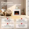 KAMINIO Camino elettrico MATTI - Caminetto da pavimento con Anteprima dell’immagine prodotto 2