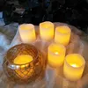lot de 4 bougies LED sans flamme avec effet de Voir les images du produit 12