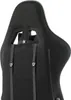 A close-up view of the back of a black and gray gaming chair. Náhled obrázku produktu