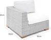 GARLAND® Loungesessel Havanna Armlehne Auflagen 92x92x63 cm Produktbild-Vorschau 5