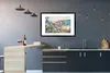 MuchoWow® Gerahmtes Poster Schmetterling - Blumen - Produktbild-Vorschau 5