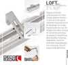 2-lauf Gardinenschiene Innenlauf Loft Edelstahl-optik 4 – Produktbild-Vorschau 3