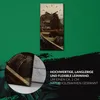 Wanduhr Uhr Wandbild Leinwand Geräuschlos 30x60 Winslow Produktbild-Vorschau 5