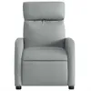 vidaXL Fauteuil relax gris clair Tissu Voir les images du produit 6