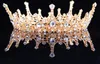 Strass Krone Kronen für Frauen Queen Tiara Barock Hochzeit Produktbild-Vorschau 2