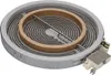 A close-up shot of a radiant heating element for an electric stove. Produktbild-Vorschau