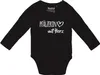 Huuraa Baby Body Pfälzerin mit Herz 74 Black  Baumwolle Produktbild-Vorschau 1