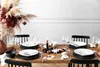 A beautifully set dining table for a festive occasion, featuring Villeroy & Boch tableware, candles, and autumnal decorations. Podgląd zdjęcia produktu