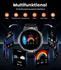 DREMAC Smartwatch Herren 1.85" HD Display, 730 mAh Akku, Produktbild-Vorschau 2