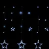Świąteczna kurtyna 5 gwiazdek, 61 LED, zimna biel, pilot Podgląd zdjęcia produktu 6