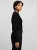 Urban Classics - Damen Short Waffle Pullover - BLACK - 4XL Produktbild-Vorschau 10