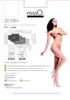 MissO - MI P211 pantyhose open crotch beige 20den S/M Produktbild-Vorschau 6