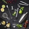 COOK CONCEPT Komplettes Cocktail-Set mit Bambushalter Produktbild-Vorschau 3