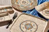 Assiette plate Rinart - Celest - Porcelaine - 26 cm Voir les images du produit 2
