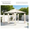tectake® Gartenpavillon Emine 4 x 3 m Produktbild-Vorschau 6